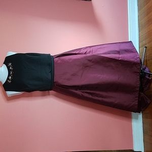 City Chic  ruby red formal gown